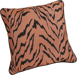 LINDER - Poduszka Garni Tkaniny Upcycle/Recykling - Tkanina