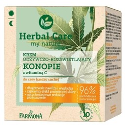 HERBAL CARE Krem odżywczo-rozświetlajacy do cery bardzo suchej