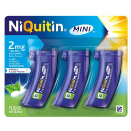 NIQUITIN MINI 2 mg Tabletki do ssania, 3