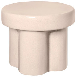 Blomus - Toru Ceramic Stołek Lily Biały