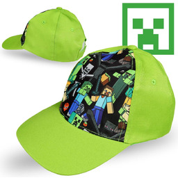 Minecraft Chłopięca czapka z daszkiem, dla chłopca