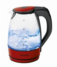 Concept RK4030RE czajnik bezprzewodowy czerwony, czerwony