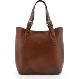 Vera Pelle damska shopperbag duża skóra naturalna torebka