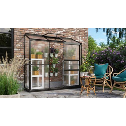 szklarnia VITAVIA IDA 1300 PC 6 mm czarna