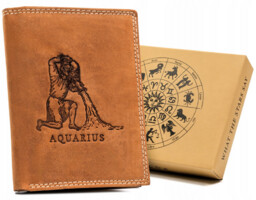 Męski portfel ze wzorem znaków zodiaku Always Wild