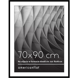Americanflat czarna ramka na zdjęcia 70 x 90