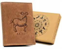 Męski portfel ze wzorem znaków zodiaku Always Wild