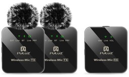 Wireless Lavalier Microphone PULUZ 2 TX + 1