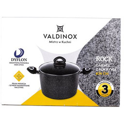 Garnek z pokrywą Valdinox Rock 26 cm 9,1