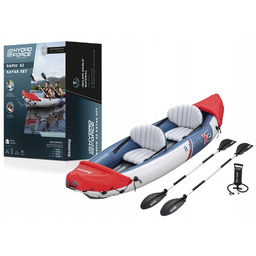 Kajak Dmuchany Dwuosobowy 321 x 88 cm Bestway