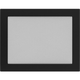 Kratka Kominkowa 22x30 Czarna Wentylacyjna Metalowa Z Siatką