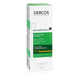 Vichy Dercos, szampon przeciwłupieżowy do włosów suchych, 200
