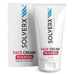 Rosacea Krem do Twarzy na Trądzik Różowaty, SOLVERX