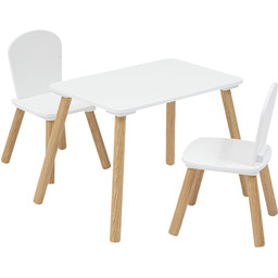 Atmosphera For Kids Stolik i dwa krzesełka