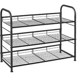 Edinos Czarna Metalowa Szafka Na Buty M5-H08