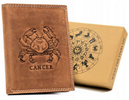 Męski portfel ze wzorem znaków zodiaku Always Wild