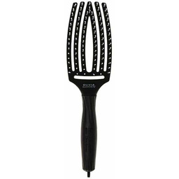 Olivia Garden Fingerbrush, szczotka nylonowa bez włosia, średnia