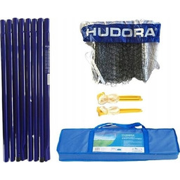 Hudora Słupki siatka do siatkówki i badmintona (76535)