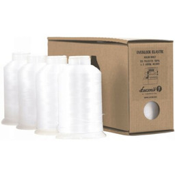 ŁUCZNIK Zestaw nici Elastic 04.065 Biały (4 sztuki)