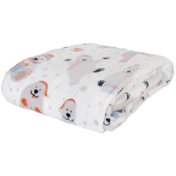 Drukowany koc Snowy pets 150x200 cm