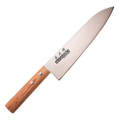 Masahiro Nóż Sankei Chef 180mm Brązowy [35922]