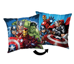 Jerry Fabrics Poduszka dziecięca 40x40 Avengers kolorowa JF24