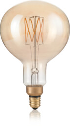 Żarówka E27 GLOBO D160 04W 2200K CRI80 AMBRA