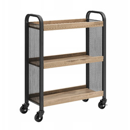 Wózek do serwowania regał na kółkach loftowy industrialny