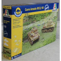 Italeri 510007517 - czołg 1:72 M13/40, 2 sztuki