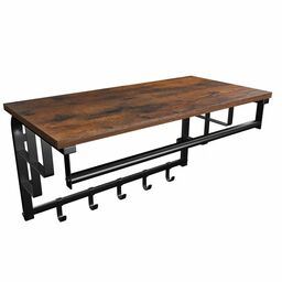 PÓŁKA Z WIESZAKAMI LCR12BX 2000 RUSTYKALNY BRĄZ