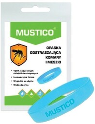 MUSTICO opaska odstraszająca komary i meszki x1 sztuka