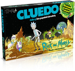 Cluedo Rick i Morty, gra logiczna, Winning Moves,