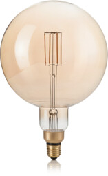 Żarówka E27 GLOBO D195 04W 2200K CRI80 AMBRA