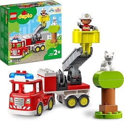 LEGO DUPLO Wóz Strażacki Misja Ratunkowa, Kreatywne Klocki
