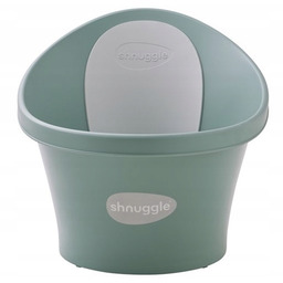 Shnuggle Wanienka z odpływem i piankowym oparciem Eucalyptus