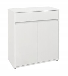 Szafka na buty mała komoda 80 cm biały
