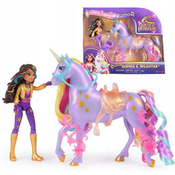Akademia Jednorożców Zestaw Lalka Sophia I Figurka Jednorożca