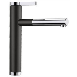 BLANCO Bateria Linee-S 526171 Czarny/chrom Zyskaj