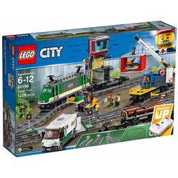 Lego City Zdalnie Sterowany Pociąg Towarowy 60198