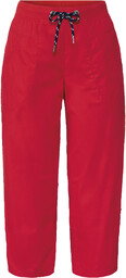 esmara Spodnie damskie z bawełny Czerwony