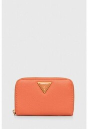 Guess portfel Cosette damski kolor pomarańczowy SWVA92 22400