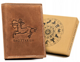 Męski portfel ze wzorem znaków zodiaku Always Wild