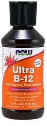 NOW Foods Witamina B-12 Ultra w płynie 118