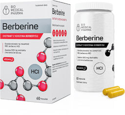Bio Medical Pharma Berberine HCl, berberyna, 60 kapsułek