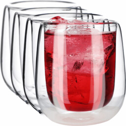 Szklanki termiczne z podwójną ścianką 250 ml, 4