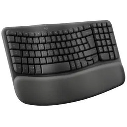 Logitech Wave Keys Grafitowy Klawiatura membranowa