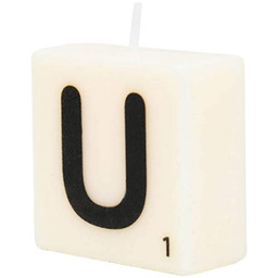 PD-Party 7040031 Scrabble Litera Świeca Impreza Dekoracje Ambience