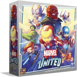 Asmodee Marvel United, gra planszowa, dla 1-4 graczy,