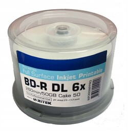 Płyty Blu-Ray Bd-r 50GB x6 Traxdata Do Nadruku