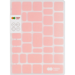 Kołobrulion A5 kratka 80k Happy Color TREND Różowy